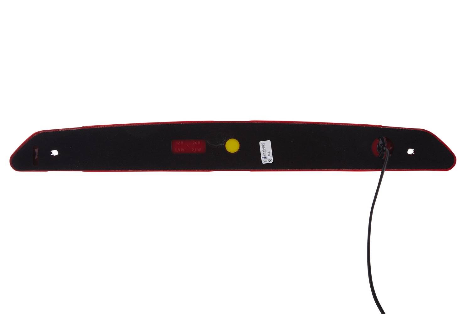 HELLA 2DA 343 800-057 Zusatzbremsleuchte - LED - 12V - Anbau/aufklebbar - Lichtscheibenfarbe: rot -