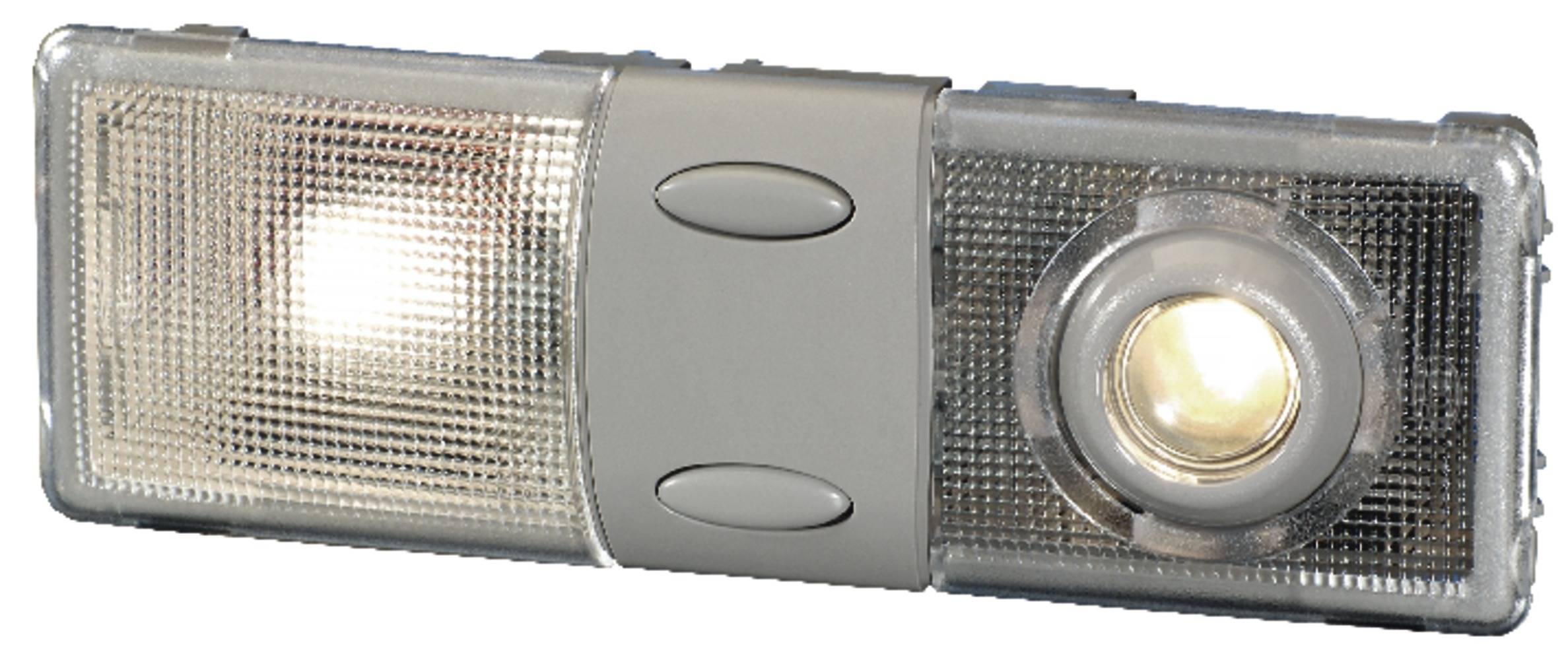HELLA 2JA 009 037-027 Innenraumleuchte - 24V - P21W/R10W - Einbau - Lichtscheibenfarbe: glasklar