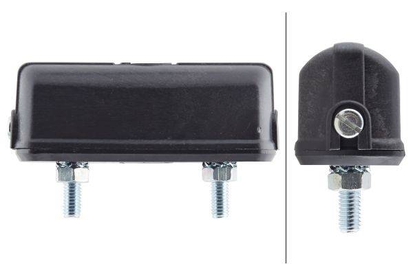 HELLA 2KA 001 389-147 Kennzeichenleuchte - 12V - Anbau - links/rechts