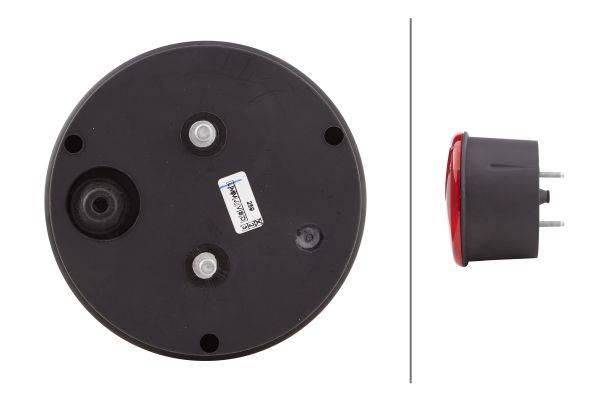HELLA 2SB 964 169-287 Heckleuchte - 12/24V - Anbau/Einbau - Lichtscheibenfarbe: rot - links/rechts