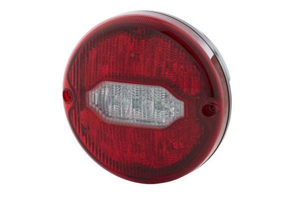 HELLA 2SD 013 155-307 Heckleuchte - LED - 24V - Stehbolzen - Stecker: DEUTSCH Stecker - 4-polig - re