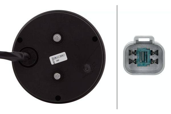 HELLA 2SD 344 169-147 Heckleuchte - 24V - Anbau - Kabel: 200mm - rechts