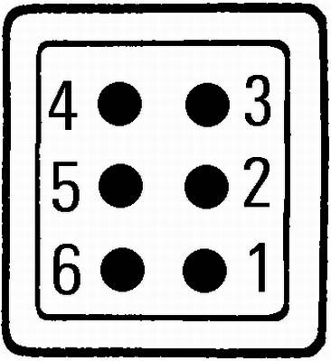 HELLA 2VP 006 040-397 Heckleuchte - 24V - Anbau - Kabel: 1000mm - 6-polig - links