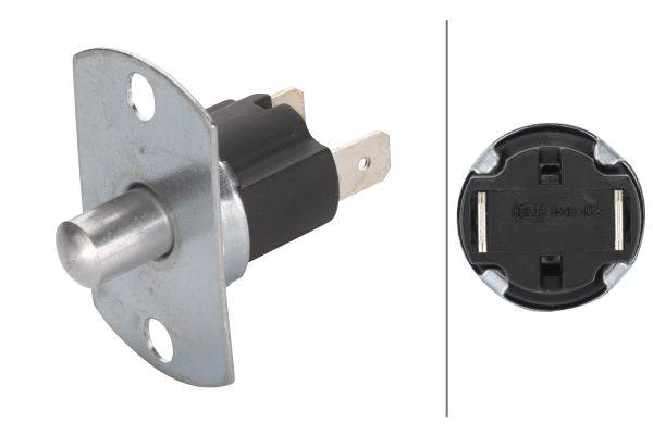 HELLA 6ZF 003 549-021 Schalter, Türkontakt - Druckbetätigung - Anschlussanzahl: 2 - geschraubt - Sch