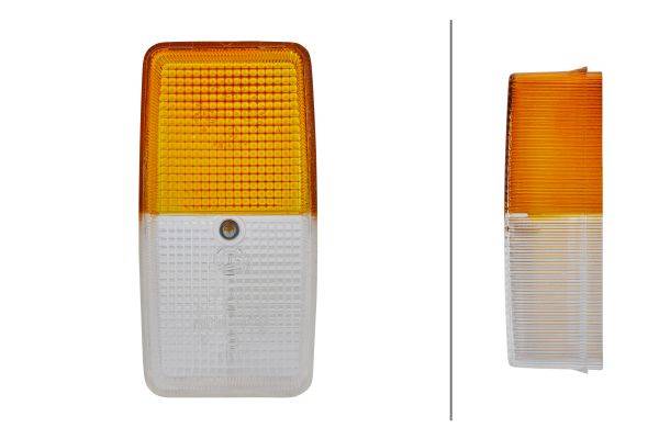 HELLA 9EL 120 224-001 Lichtscheibe, Blinkleuchte - 12V - links/rechts