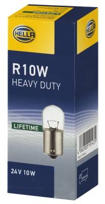 HELLA 8GA 002 071-271 Glühlampe - C5W - Heavy Duty Expert - 24V - 10W - Sockelausführung: BA15s - Sc