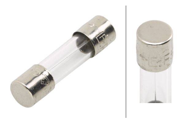 HELLA 8JS 713 550-003 Sicherung - Glassicherung - 5A - glasklar - Menge: 100