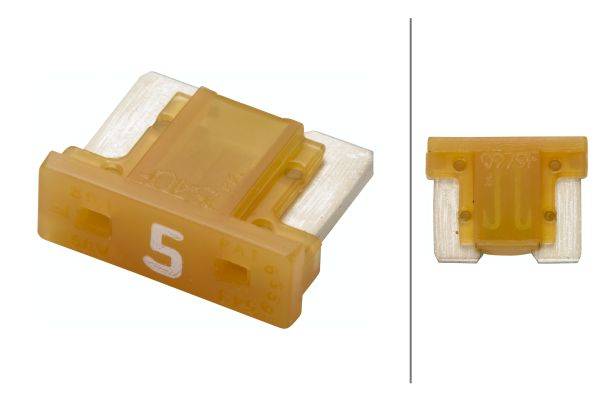 HELLA 8JS 728 596-292 Sicherung - Mini-Flachstecksicherung - 5A - Menge: 5