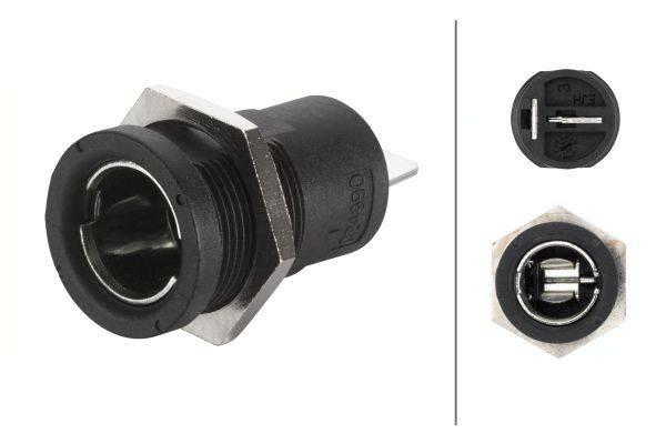 HELLA 8JB 001 946-072 Steckdose - Einbau - Stecker: Flachstecker