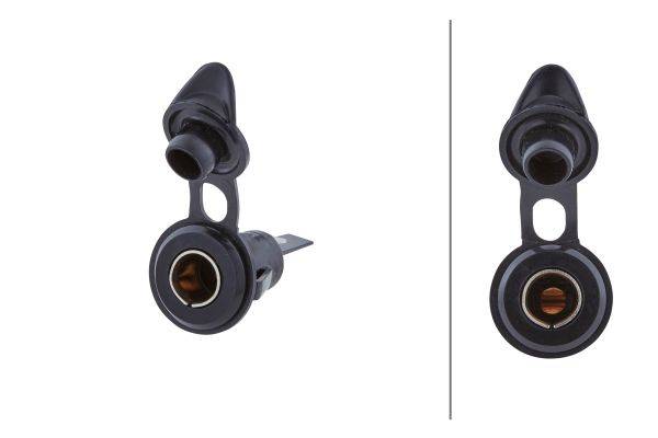 HELLA 8JB 002 286-031 Steckdose - Einbau - Stecker: Flachstecker - Kunststoffgehäuse - DIN/ISO: 4165