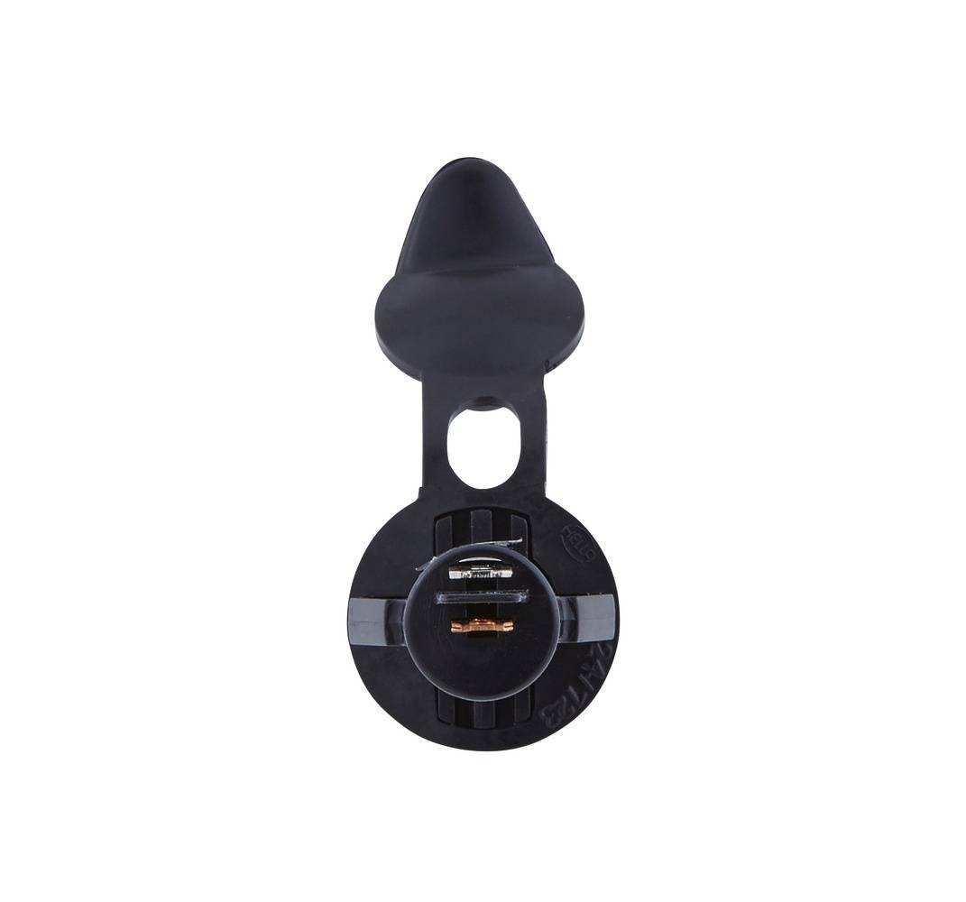 HELLA 8JB 002 286-031 Steckdose - Einbau - Stecker: Flachstecker - Kunststoffgehäuse - DIN/ISO: 4165