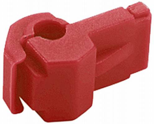 HELLA 8KV 744 858-003 Leitungsverbinder - rot - von: 0.5mm² - bis: 1.0mm² - Abzweigverbinder - Menge
