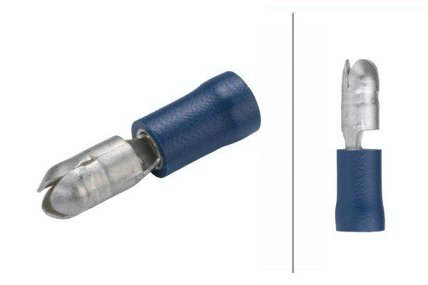 HELLA 8KW 044 025-003 Leitungsverbinder - blau - von: 1.5mm² - bis: 2.5mm² - Rundstecker - Ø: 5mm