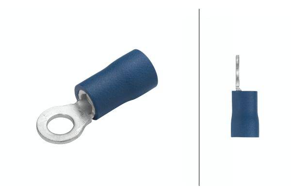HELLA 8KW 044 041-003 Leitungsverbinder - blau - von: 1.5mm² - bis: 2.5mm² - M3 - Ringform - Menge: