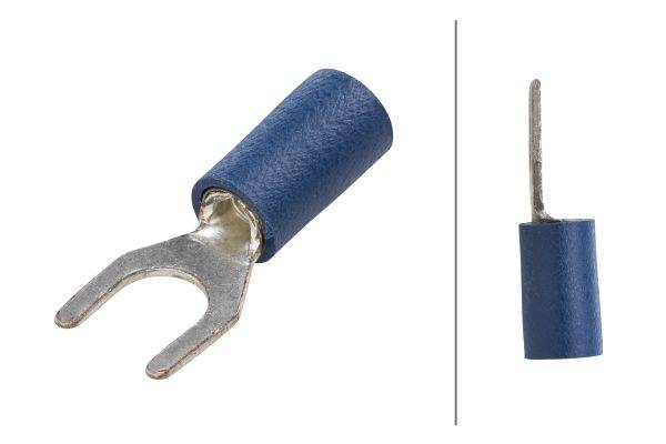 HELLA 8KW 044 282-003 Leitungsverbinder - mit Gabelkopf - blau - von: 1.5mm² - bis: 2.5mm² - Gabelve