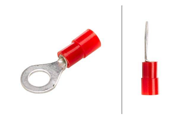 HELLA 8KW 178 042-022 Leitungsverbinder - rot - von: 0.5mm² - bis: 1.5mm² - Ringverbinder - M5 - Boh