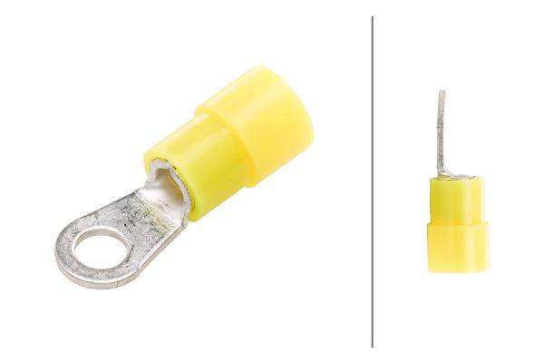 HELLA 8KW 178 042-202 Leitungsverbinder - gelb - von: 4.0mm² - bis: 6.0mm² - Ringverbinder - M4 - Bo