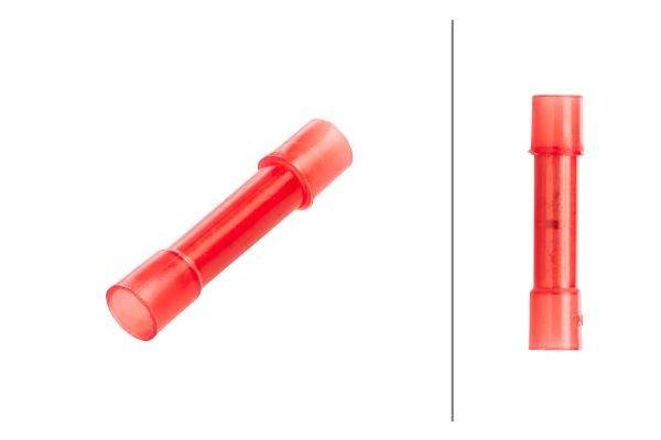 HELLA 8KW 178 043-002 Leitungsverbinder - rot - von: 0.5mm² - bis: 1.5mm² - Stoßverbinder