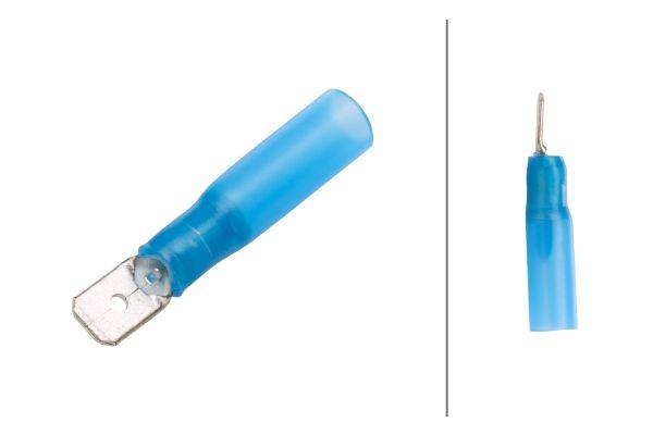 HELLA 8KW 732 569-003 Leitungsverbinder - blau - von: 1.5mm² - bis: 2.5mm² - Flachstecker - 6,3 x 0,