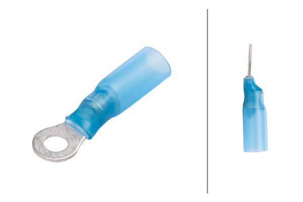 HELLA 8KW 732 571-003 Leitungsverbinder - blau - von: 1.5mm² - bis: 2.5mm² - M4 - Ringform