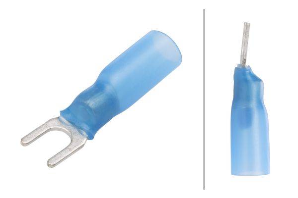 HELLA 8KW 744 757-003 Leitungsverbinder - mit Gabelkopf - blau - von: 1.5mm² - bis: 2.5mm² - Menge: