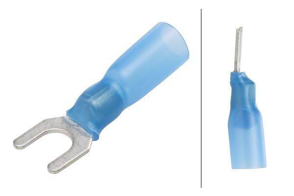 HELLA 8KW 744 758-003 Leitungsverbinder - mit Gabelkopf - blau - von: 1.5mm² - bis: 2.5mm² - Menge: