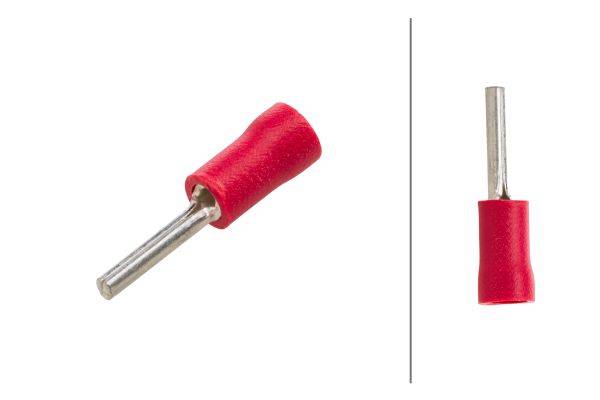 HELLA 8KW 744 769-003 Leitungsverbinder - rot - von: 0.5mm² - bis: 1.0mm² - Drahtstifthülse - Menge: