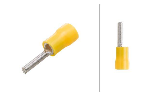 HELLA 8KW 744 771-003 Leitungsverbinder - gelb - von: 4.0mm² - bis: 6.0mm² - Drahtstifthülse - Menge
