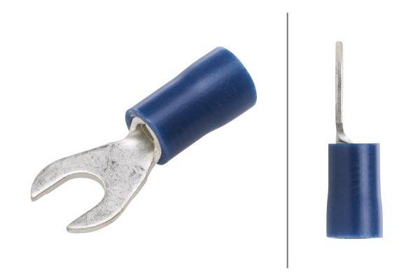HELLA 8KW 744 782-003 Leitungsverbinder - mit Gabelkopf - blau - von: 1.5mm² - bis: 2.5mm² - Gabelve