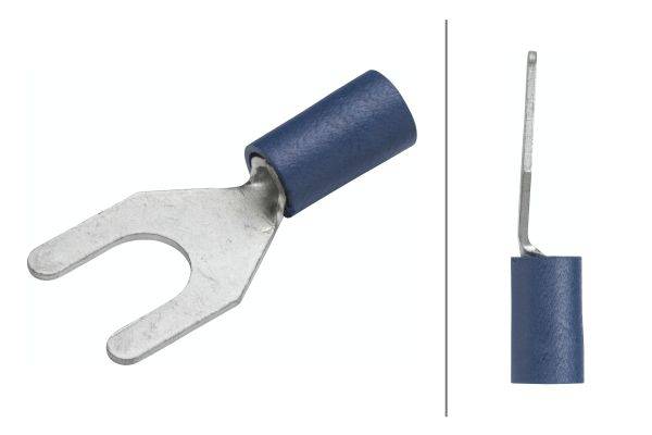 HELLA 8KW 744 783-003 Leitungsverbinder - mit Gabelkopf - blau - von: 1.5mm² - bis: 2.5mm² - Gabelve
