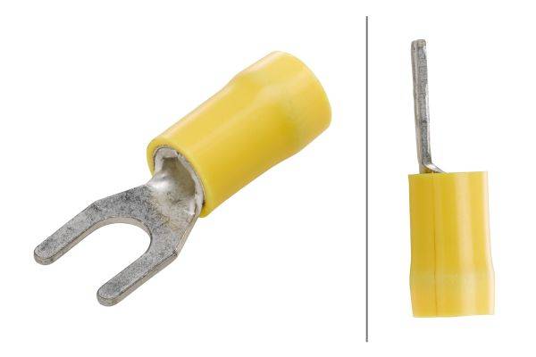HELLA 8KW 744 784-003 Leitungsverbinder - mit Gabelkopf - gelb - von: 4.0mm² - bis: 6.0mm² - Gabelve