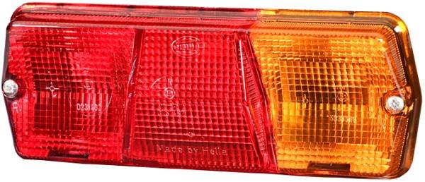 HELLA 9EL 107 368-001 Heckleuchte - Glühlampe - links - für u.a. MB T2/L Box Body/Estate