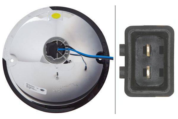 HELLA 2NE 344 610-027 Nebelschlussleuchte - 12V - Einbau