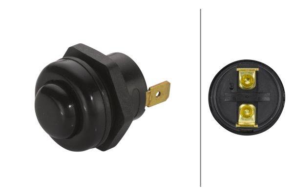 HELLA 6JF 001 571-131 Zünd-/Startschalter - Druckbetätigung - Anschlussanzahl: 2 - Schraubkontakt -