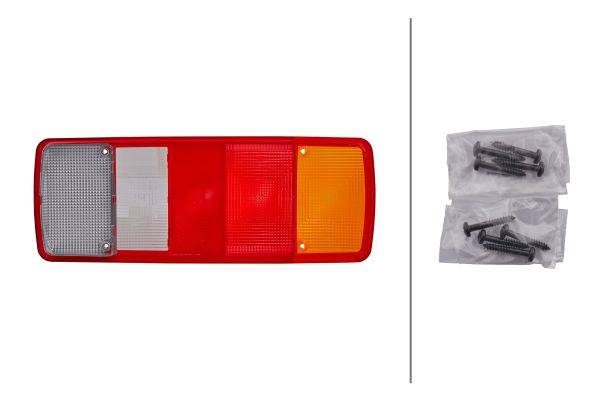 HELLA 9EL 122 689-051 Lichtscheibe, Heckleuchte - links/rechts