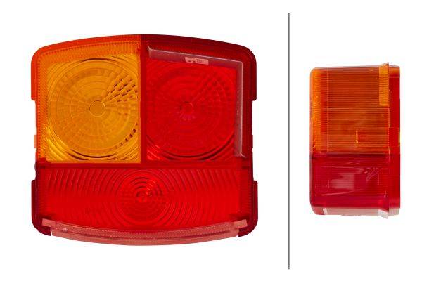 HELLA 9EL 134 740-001 Lichtscheibe, Heckleuchte - rechts