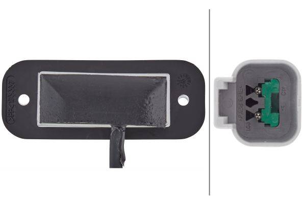 HELLA 2KA 010 278-627 Kennzeichenleuchte - 24V - Einbau