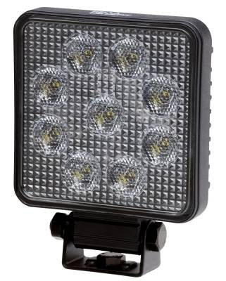 HELLA 1GA 357 114-002 LED-Arbeitsscheinwerfer - Valuefit PS1000 - 12/24V - eckig - 1000lm - Anbau/ge