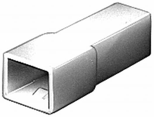 HELLA 8JD 008 152-001 Steckgehäuse - 1-polig - Stecker: Flachstecker