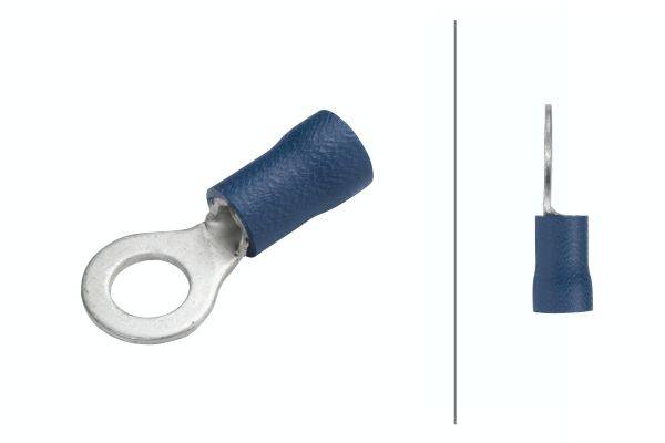 HELLA 8KW 044 027-003 Leitungsverbinder - blau - von: 1.5mm² - bis: 2.5mm² - M5 - Ringform - Menge: