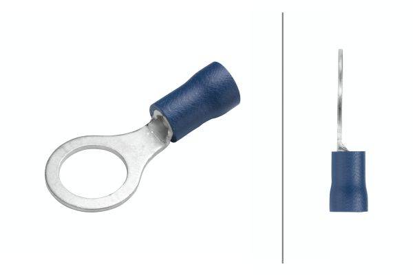 HELLA 8KW 044 277-003 Leitungsverbinder - blau - von: 1.5mm² - bis: 2.5mm² - M8 - Ringform - Menge: