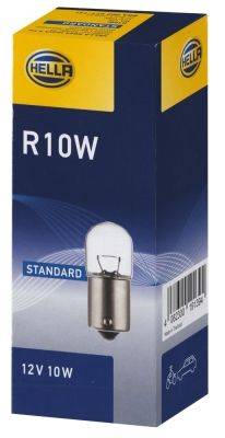 HELLA 8GA 002 071-131 Glühlampe - R10W - Standard - 12V - 10W - Sockelausführung: BA15s - Schachtel
