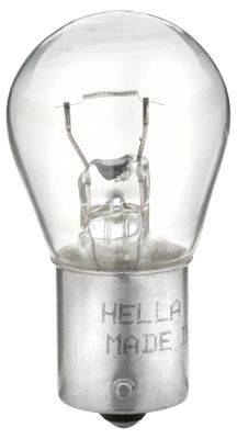 HELLA 8GA 002 073-121 Glühlampe - P21W - Standard - 12V - 21W - Sockelausführung: BAY15s - Schachtel