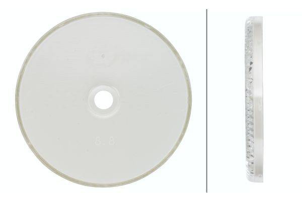 HELLA 8RA 002 014-241 Rückstrahler - Lichtscheibenfarbe: weiß - geschraubt