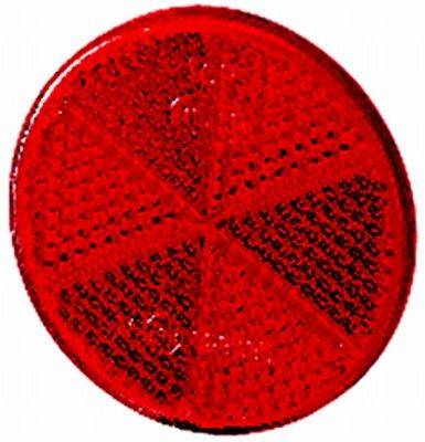 HELLA 8RA 002 014-281 Rückstrahler - Lichtscheibenfarbe: rot - geklebt