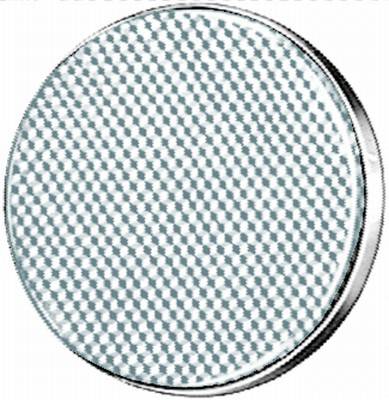HELLA 8RA 002 016-101 Rückstrahler - Lichtscheibenfarbe: weiß - rund - Anbau/geschraubt - vorne
