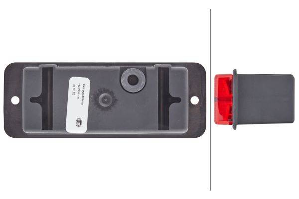 HELLA 2NE 006 609-197 Nebelschlussleuchte - 12V - Anbau