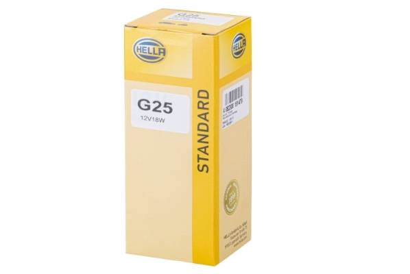 HELLA 8GA 002 072-121 Glühlampe - R 12V/18W - Standard - 12V - 18W - Sockelausführung: BA15s - Schac
