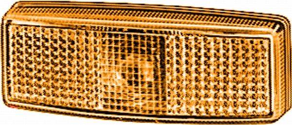 HELLA 2PS 006 717-077 Seitenmarkierungsleuchte - Anbau - Lichtscheibenfarbe: gelb - links/rechts