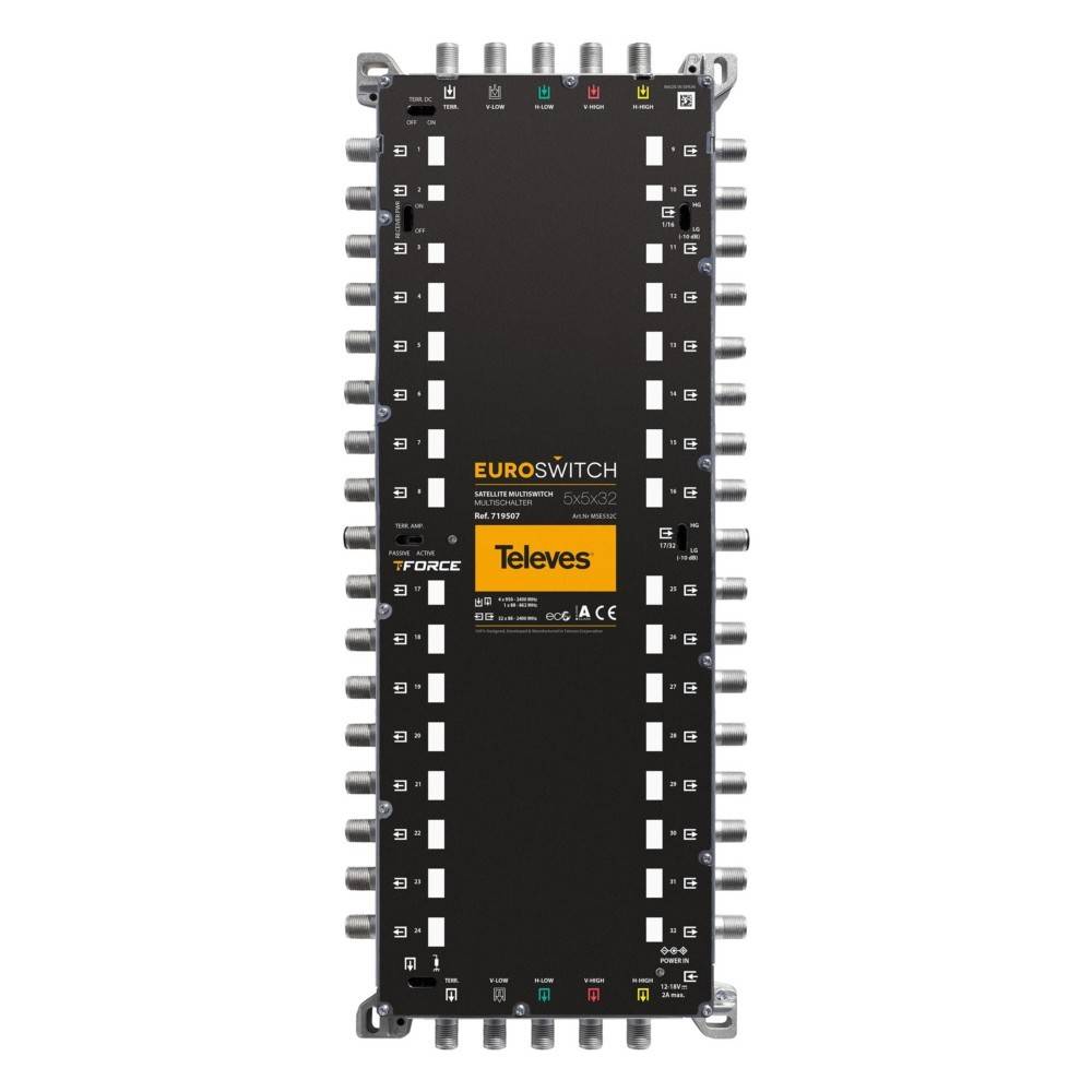 Televes Multischalter 5 in 32 Guß MSE532C